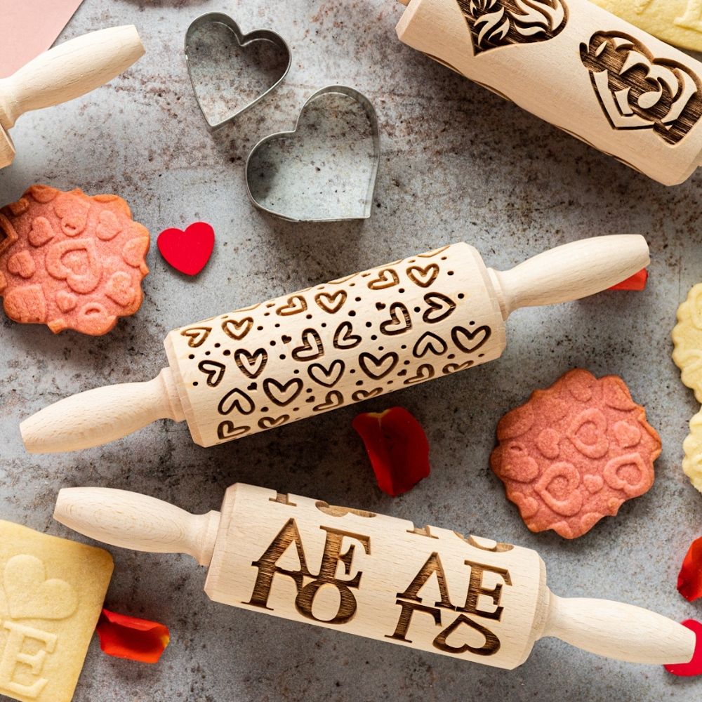 Little Hearts Rolling Pin