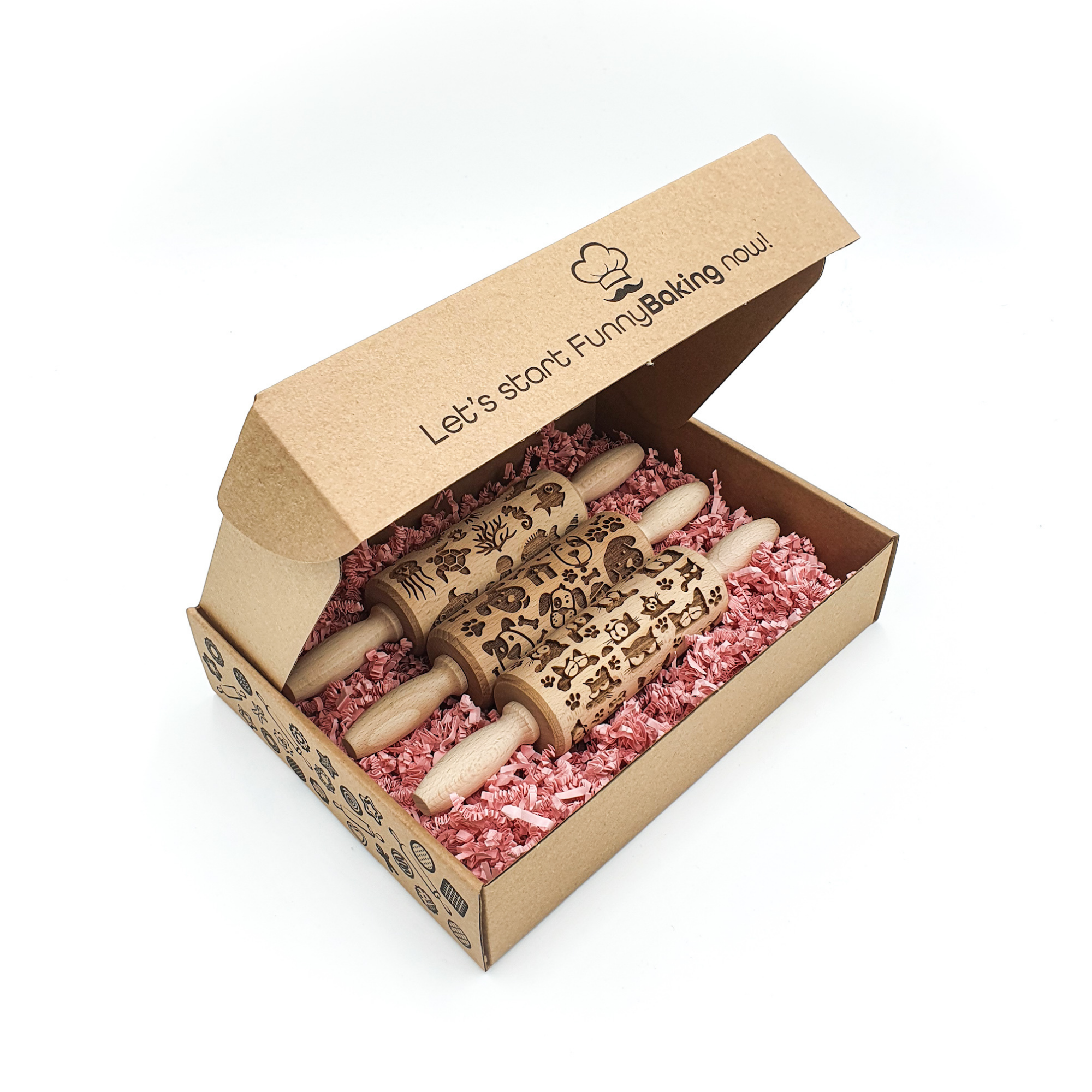 Christmas Tree Decoration Rolling Pin